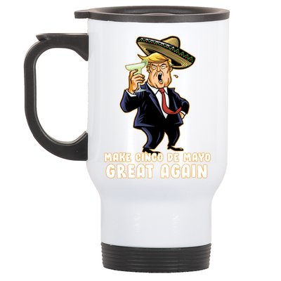 Make Cinco De Mayo Great Again Stainless Steel Travel Mug