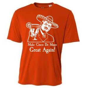 Make Cinco De Mayo Great Again President Donald Trump Cooling Performance Crew T-Shirt