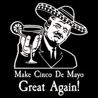Make Cinco De Mayo Great Again President Donald Trump Cooling Performance Crew T-Shirt