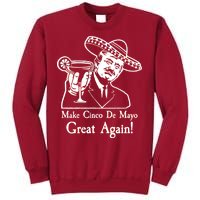 Make Cinco De Mayo Great Again President Donald Trump Tall Sweatshirt