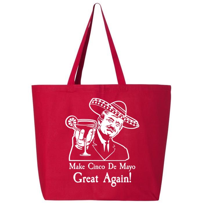 Make Cinco De Mayo Great Again President Donald Trump 25L Jumbo Tote