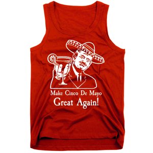 Make Cinco De Mayo Great Again President Donald Trump Tank Top