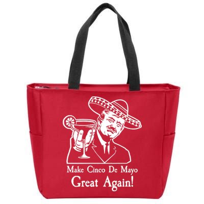 Make Cinco De Mayo Great Again President Donald Trump Zip Tote Bag