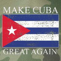 Make Cuba Great Again Cuban Flag Legacy Tie Dye Trucker Hat