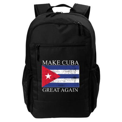 Make Cuba Great Again Cuban Flag Backpack