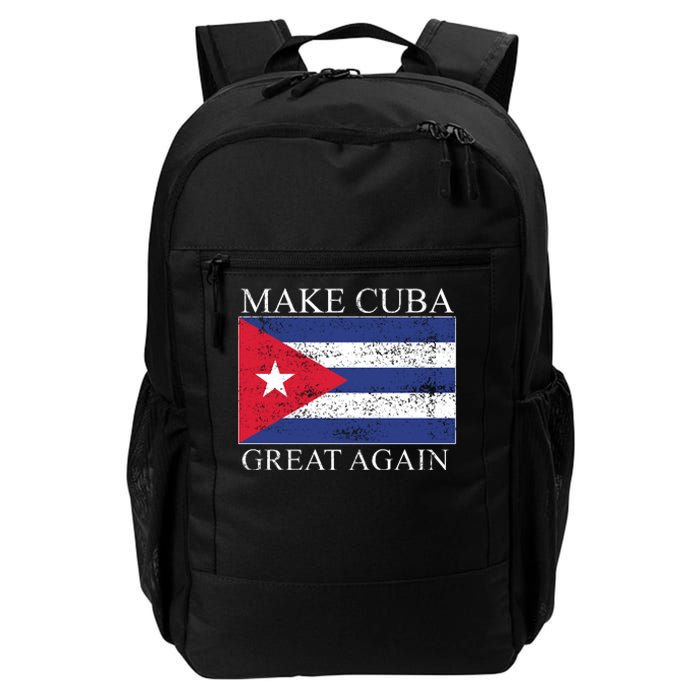 Make Cuba Great Again Cuban Flag Daily Commute Backpack