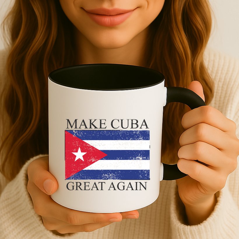 Make Cuba Great Again Cuban Flag Mug