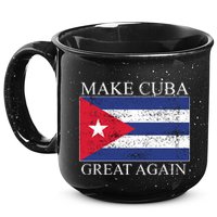 Make Cuba Great Again Cuban Flag 15oz Campfire Ceramic Mug