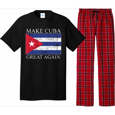 Make Cuba Great Again Cuban Flag Pajama Set