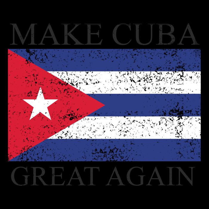 Make Cuba Great Again Cuban Flag 16oz Travel Tumbler