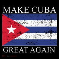 Make Cuba Great Again Cuban Flag Baby Bodysuit