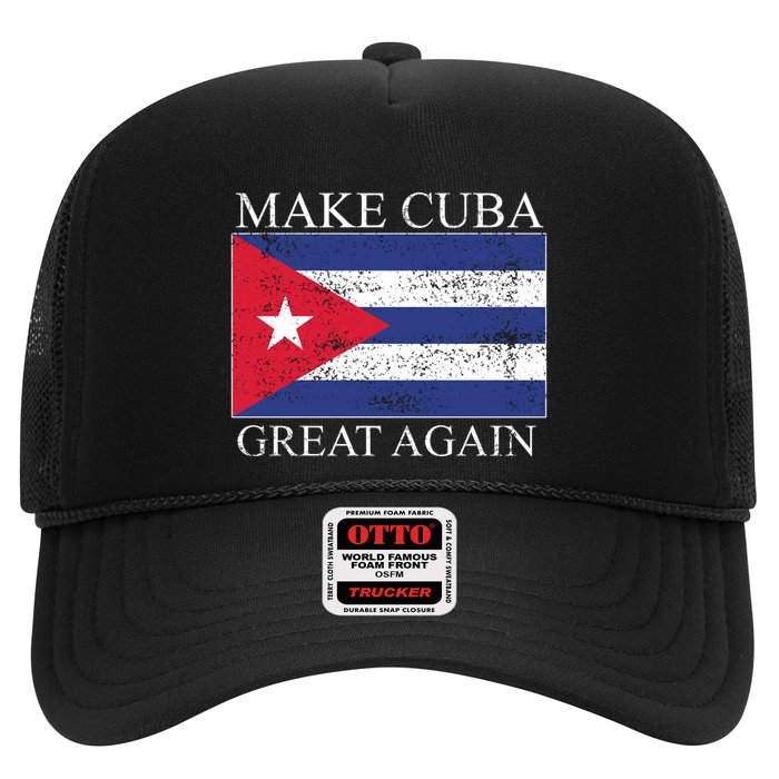 Make Cuba Great Again Cuban Flag Trucker Hat