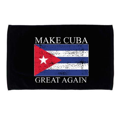 Make Cuba Great Again Cuban Flag Microfiber Hand Towel