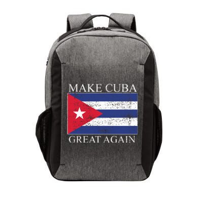 Make Cuba Great Again Cuban Flag Vector Backpack