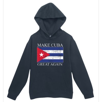 Make Cuba Great Again Cuban Flag Urban Pullover Hoodie