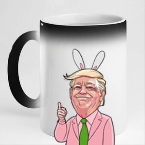 Make Easter Great Again 11oz Black Color Changing Mug