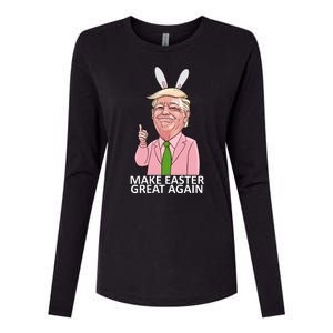 Make Easter Great Again Womens Cotton Relaxed Long Sleeve T-Shirt