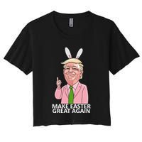 Make Easter Great Again Women's Crop Top Tee