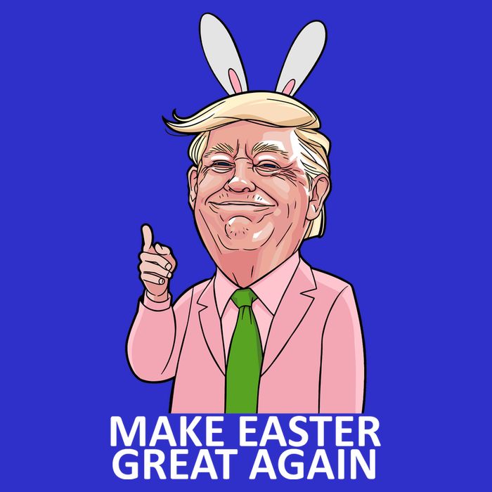 Make Easter Great Again Women's V-Neck T-Shirt