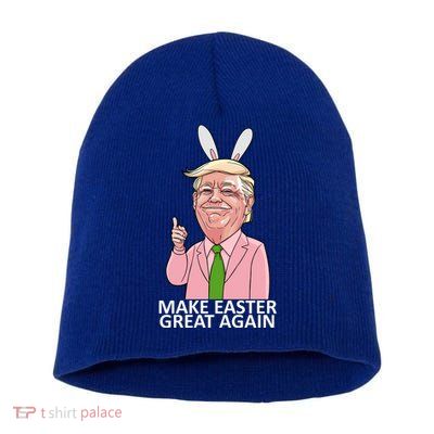 Make Easter Great Again Short Acrylic Beanie