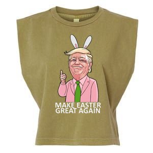 Make Easter Great Again Garment-Dyed Women's Muscle Tee