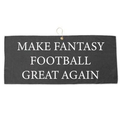 Make Fantasy Football Great Again Large Microfiber Waffle Golf Towel