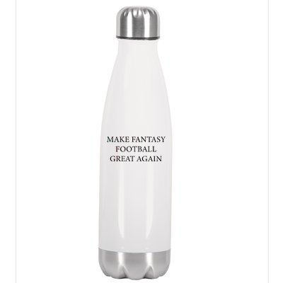 Make Fantasy Football Great Again Stainless Steel Insulated Water Bottle