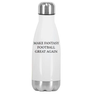 Make Fantasy Football Great Again Stainless Steel Insulated Water Bottle