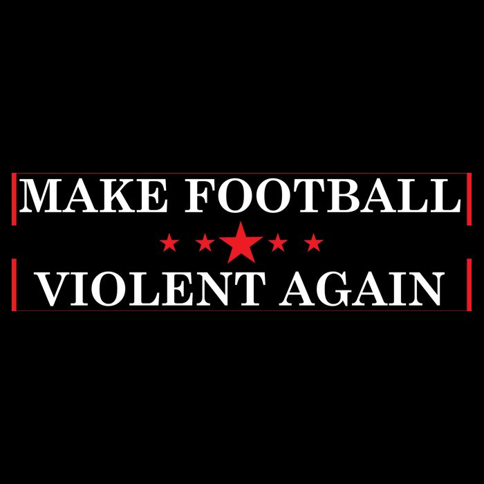 Make Football Violent Again Ladies Long Sleeve Shirt