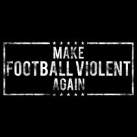 Make Football Violent Again Distress Logo City Backpack