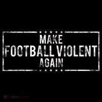 Make Football Violent Again Distress Logo Impact Tech Backpack