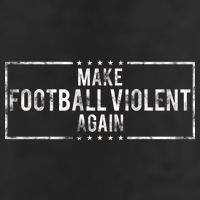 Make Football Violent Again Distress Logo Adult Drive Performance Visor