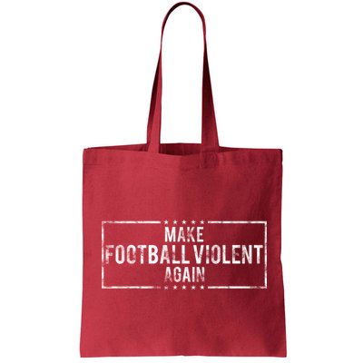 Make Football Violent Again Distress Logo Bag