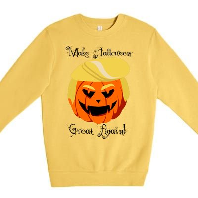 Make Halloween Great Again - Donald Trump Premium Crewneck Sweatshirt