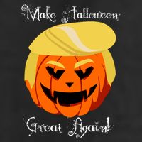 Make Halloween Great Again - Donald Trump 7 Panel Mesh Trucker Snapback Hat