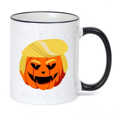 Make Halloween Great Again - Donald Trump 11oz Black Color Changing Mug