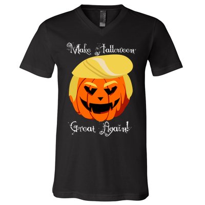 Make Halloween Great Again - Donald Trump V-Neck T-Shirt