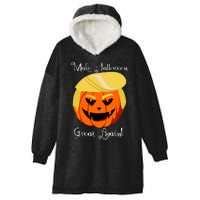 Make Halloween Great Again - Donald Trump Hooded Wearable Blanket