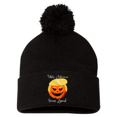 Make Halloween Great Again - Donald Trump Pom Pom 12in Knit Beanie