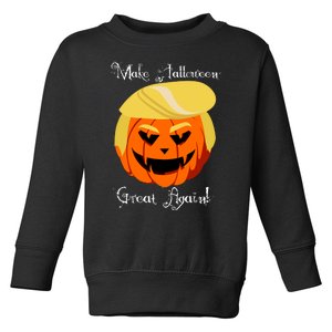 Make Halloween Great Again - Donald Trump Toddler Sweatshirt