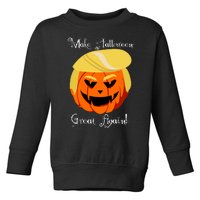 Make Halloween Great Again - Donald Trump Toddler Sweatshirt