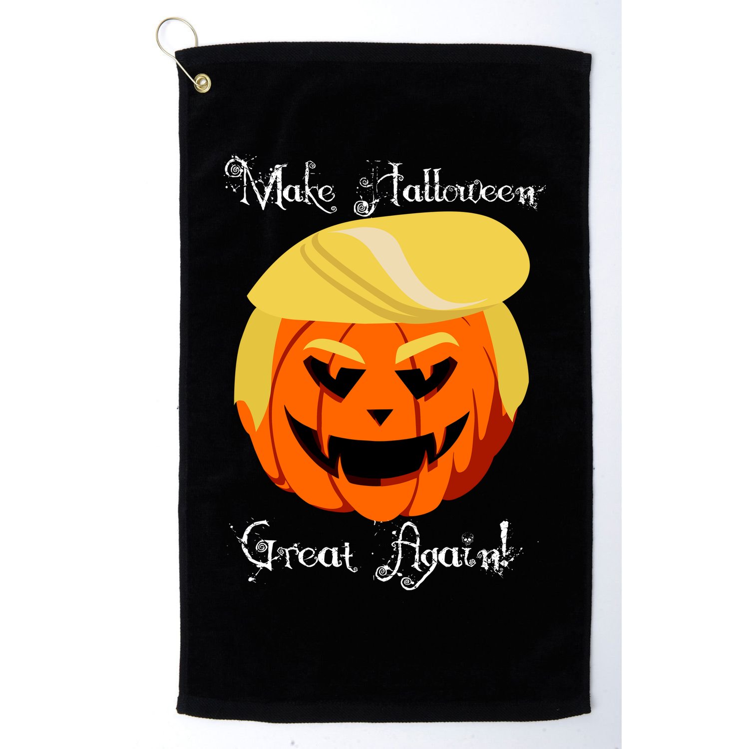 Make Halloween Great Again - Donald Trump Golf Towel
