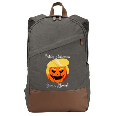 Make Halloween Great Again - Donald Trump Cotton Canvas Backpack