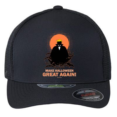 Make Halloween Great Again Trump Flexfit Unipanel Trucker Cap