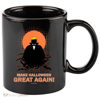 Make Halloween Great Again Trump 11oz C Handle Ceramic Mug
