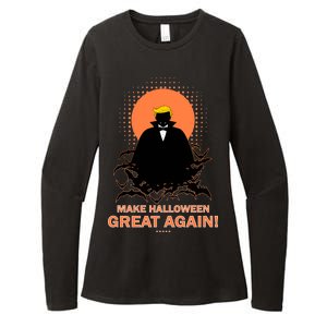 Make Halloween Great Again Trump Womens CVC Long Sleeve Shirt