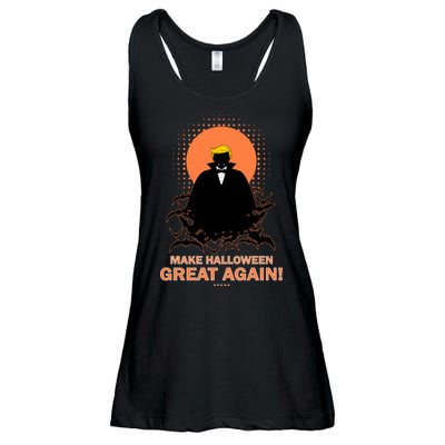 Make Halloween Great Again Trump Ladies Essential Flowy Tank