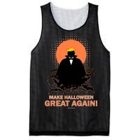 Make Halloween Great Again Trump Mesh Reversible Basketball Jersey Tank