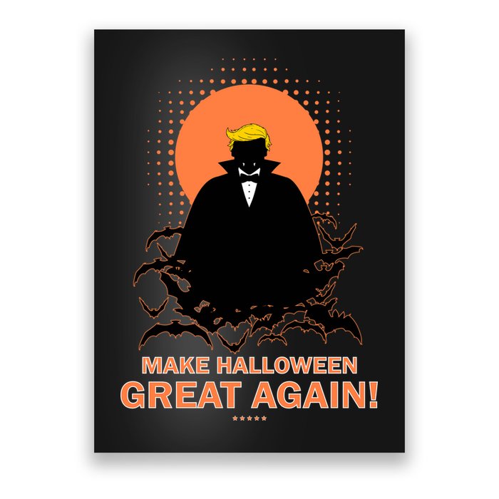 Make Halloween Great Again Trump Poster