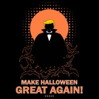 Make Halloween Great Again Trump Poster